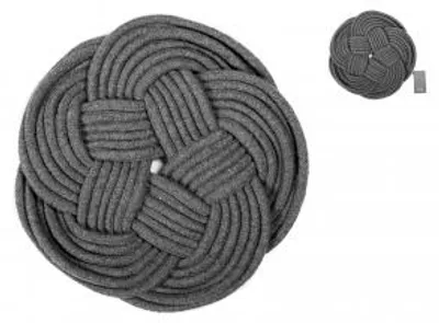 Immagine prodotto di H&H Sottopentola In Cotone Grigio Cm 23