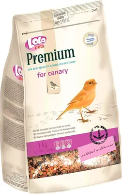 Zdjęcie produktu dla LoLo Pets PREMIUM 1kg pokarm dla KANARKA