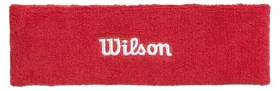 Produktbild von Wilson W Stirnband Rot Rot One Size