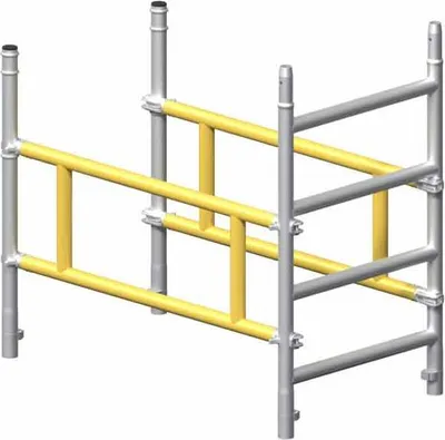 Produktbild von MUNK Geländer-Set dreiseitig für Montageplattform fahrbar