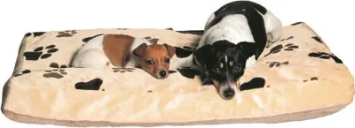 Produktbild von TRIXIE Gino, Kissen Tierbett, Innenraum, Hund, Beige, Braun, Rechteckig, Muster