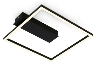 Obrázok produktu pre Stropné svietidlo LED, čierne, LED/14W
