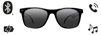 Produktbild von Sonnenbrille mit integrierten Bluetooth-Lautsprechern