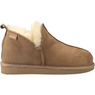 Image de Chausson Shepherd Annie, daim, marron