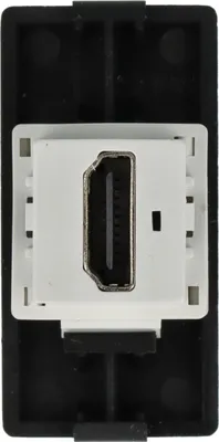 Produktbild von HDMI-Steckdosenmodul schwarz DC SMART HOME