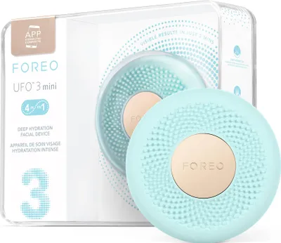 Produktbild von FOREO UFO 3 mini 4-in-1 LED-Gesichtspflegegerät – Mit Wärme-, Kühl- & T-Sonic-Massage – Für gepflegte & erfrischte Haut