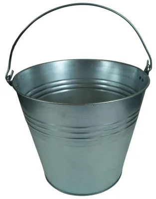 Produktbild von Zinkeimer silbergrau 15L Eimer