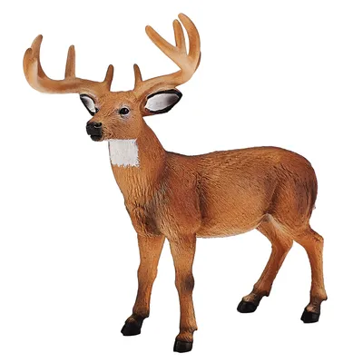 Produktbild von Mojo Fun White Tailed Deer Buck, 3 Jahr(e), Wildlife, Braun, Weiß, Polyvinylchlorid (PVC)