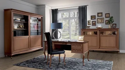 Produktbild von Stuhl Classic Holz Leder Designer Holzstuhl Neue Wohn- und Arbeitsmöbel Art déco