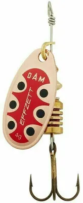 Zdjęcie produktu dla DAM Effzett Standard Spinner Copper Black Dot 6 g Błystka