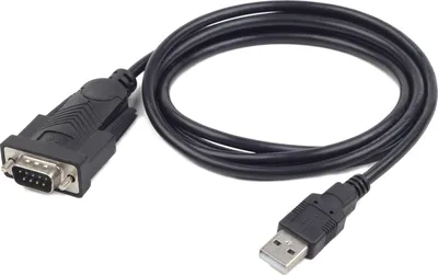 Immagine prodotto di gembird Konverterkabel serielle USB-zu-DB9M, schw., 1,5 m