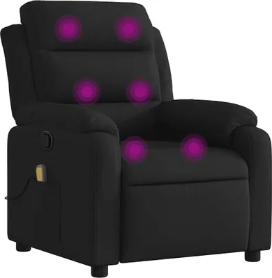 Obrázok produktu pre masážne kreslo vidaXL Black Fabric
