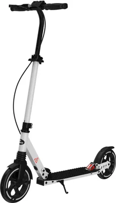 Produktbild von Crivit Big Wheel Scooter Roller Kinder City Klappbar Freizeit Spaß Weiß