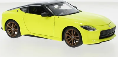 Produktbild von Maisto 32904 Nissan Fairlady Z gelb metallic 2023 Maßstab 1:24 Modellauto