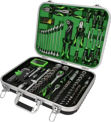Image de COMPETITION Jeu d'outils universel 1/4"+1/2", 143 pces