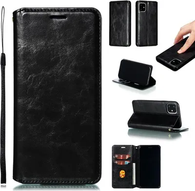 Immagine prodotto di Apple iPhone 11 [6.1 pollici] Custodia del telefono cellulare Custodia protettiva Custodia Cover Nero