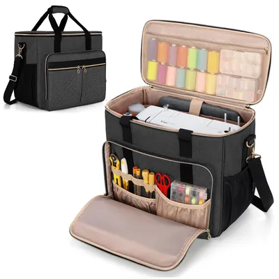 Produktbild von Tragbare Nähmaschinen Tasche mit mehreren Fächern