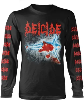 Obrázek produktu pro Deicide - Tričko "Once Upon The Cross" pro muže a ženy PH860 (S) (Schwarz)