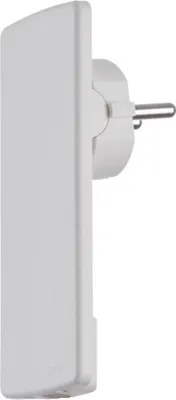 Produktbild von EVOline Plug, Schutzkontakt-Stecker, extraflach, Weiß