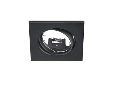 Productafbeelding van Vierkante inbouwspot Jura 8cm zwart