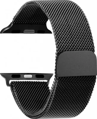 Produktbild von Devia, Milanaise-Armband für Apple Watch 38/40/41mm, Schwarz
