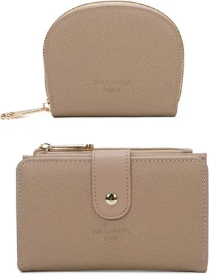 Produktbild von Gallantry, Geschenkset: Geldbörse und Kartenetui für Damen, Beige