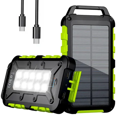 Obrázek produktu pro Solární powerbanka 26800 mAh - PD22.5W, přenosná solární nabíječka