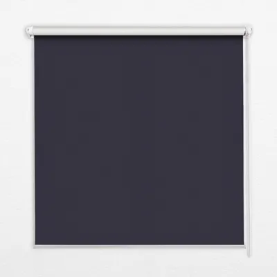 Produktbild von Seitenzug-Rollo Fensterrollo Jalousie - Lichtdurchlässig Springrollos - 110x180 cm - Schwarz