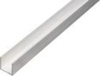 Produktbild von Alberts U-Profil Alu Aluprofil U Profil Aluminiumprofil U Winkel 1000x25x25mm