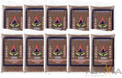 Produktbild von [ 10x 1kg ] ROYAL THAI Roter Naturreis | Riz Complet Rouge AAA | Red Cargo Rice