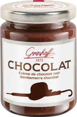 Obrázok produktu pre CHOCOLAT tmavý čokoládový krém od spoločnosti Grashoff, 250 g
