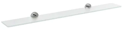 Immagine prodotto di Sapho X-ROUND Ripiano in vetro 900 mm, cromato/vetro smerigliato