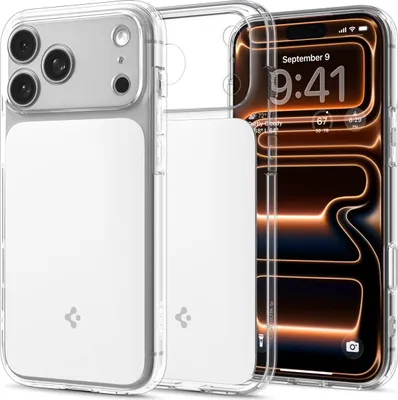 Obrázek produktu pro Kryt Spigen Ultra Hybrid "T" MagSafe pro iPhone 17 Pro Max - čirý/bílý