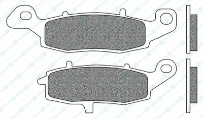 Imagen del producto de Pastillas de freno Newfren FD0227TS1 (kit para cada disco), tipo sinterizado, para uso en carretera y turismo