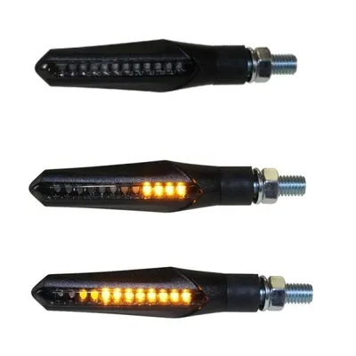 Produktbild von LED Lauflicht-Blinker Running schwarz klar von JMP