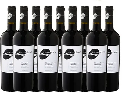 Produktbild von Rotwein  Italien Montepulciano Sassopiano trocken (9x0,75l)