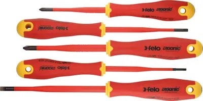 Produktbild von FELO Schraubendreher-Set - ERGONIC SLIM [5-teilig]
