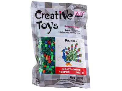 Obrázok produktu pre Žehliace korálky, 3D prevedenie, PAW, vrecúško