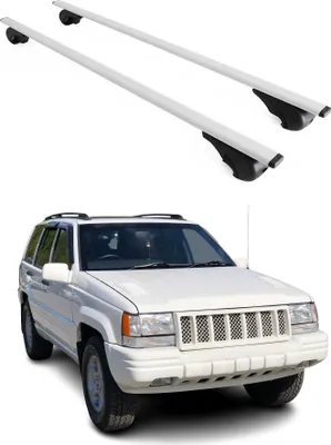 Immagine prodotto di Barre portatutto trasversali per Jeep Grand Cherokee 1991-1999, colore argento