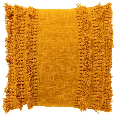 Produktbild von Dutch Decor Dekokissen Fara 45x45 cm Gelb