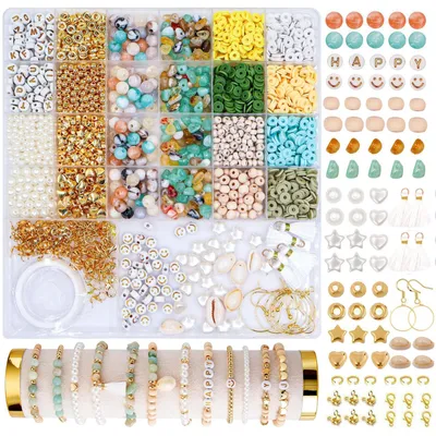 Image de Ensemble de perles Edelstein - 6 mm, perles d'amazonite à enfiler - Fabrication de bijoux DIY pour bracelets, colliers et boucles d'oreilles