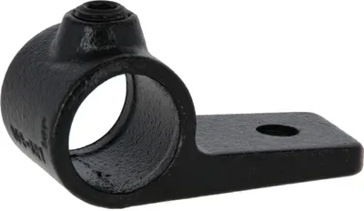 Produktbild von Rohrverbinder mit Flansch 1-seitig schwarz 1" (Ø 33,7 mm) AVERDE