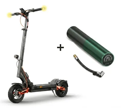 Produktbild von Joyor T6E Pro E-Scooter mit Straßenzulassung + Akku-Luftpumpe 500W bis 90km Reichweite Blinker offroad 10 Zoll hydraulische Federung