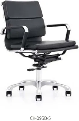 Obrázek produktu pro Kunstleder Chesterfield-Sessel in Schwarz modern eleganter Stil