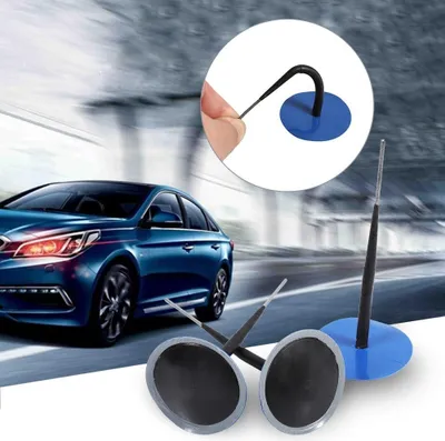 Produktbild von Universeller Patchstecker für Autoreifen - 24 Stück gummierte Reparaturräder