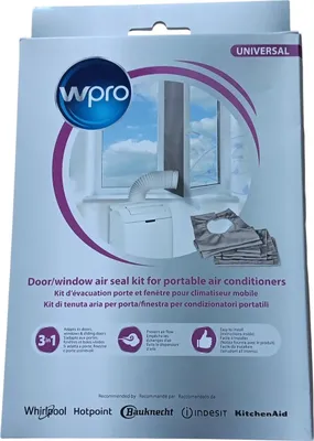 Obrázok produktu pre Wpro CAK002, Tesnenie okien, Každá značka, 370 mm, 235 mm, 45 mm, 2 kg