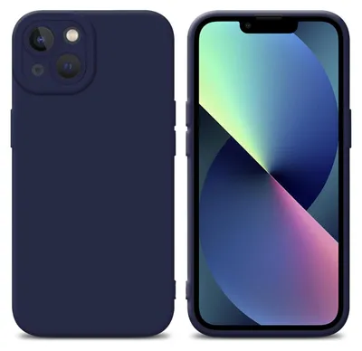 Image de Cadorabo Housse pour Apple iPhone 14 Housse en bleu TPU Silicone Etui Case Housse pour téléphone portable