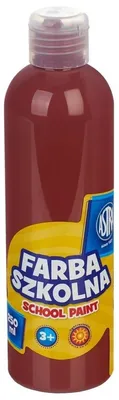 Obrázok produktu pre Školská farba Astra, 250 ml, hnedá, tempera