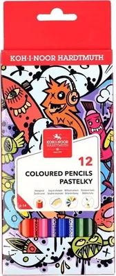 Obrázok produktu pre Koh-i-noor pastelky TEENAGE 12ks - 1 sada