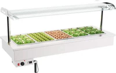 Immagine prodotto di Bagnomaria Combisteel da incasso in acciaio inox GN5/1